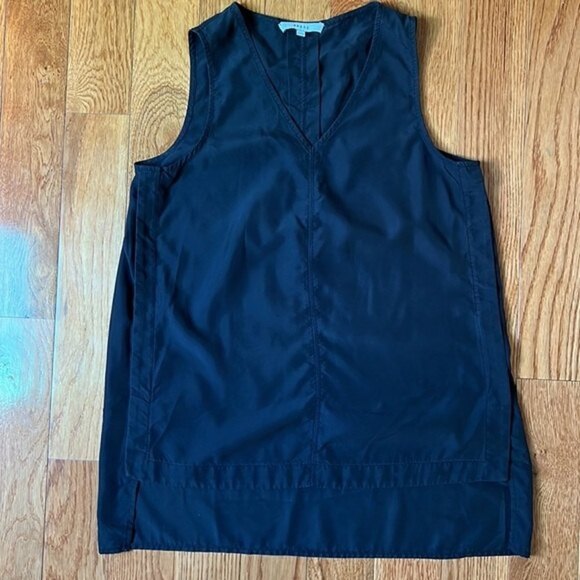 EUC Anthropologie Ro & De Black Sleeveless Blouse Small - Picture 6 of 9